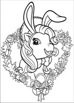 coloring page My little pony